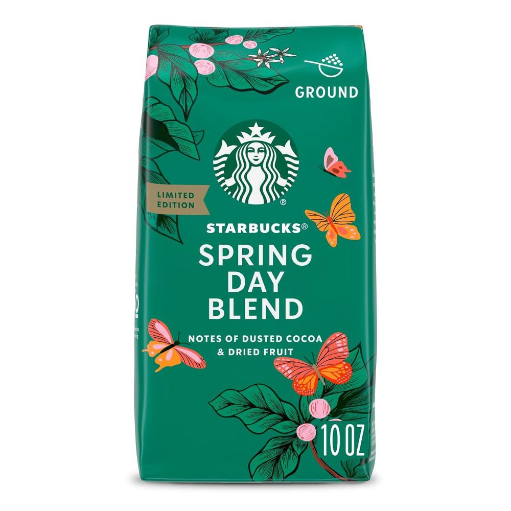 imageStarbucks Ground Coffee Medium Roast Coffee Breakfast Blend 100 Arabica 1 bag 28 ozCocoa and Dried Fruits