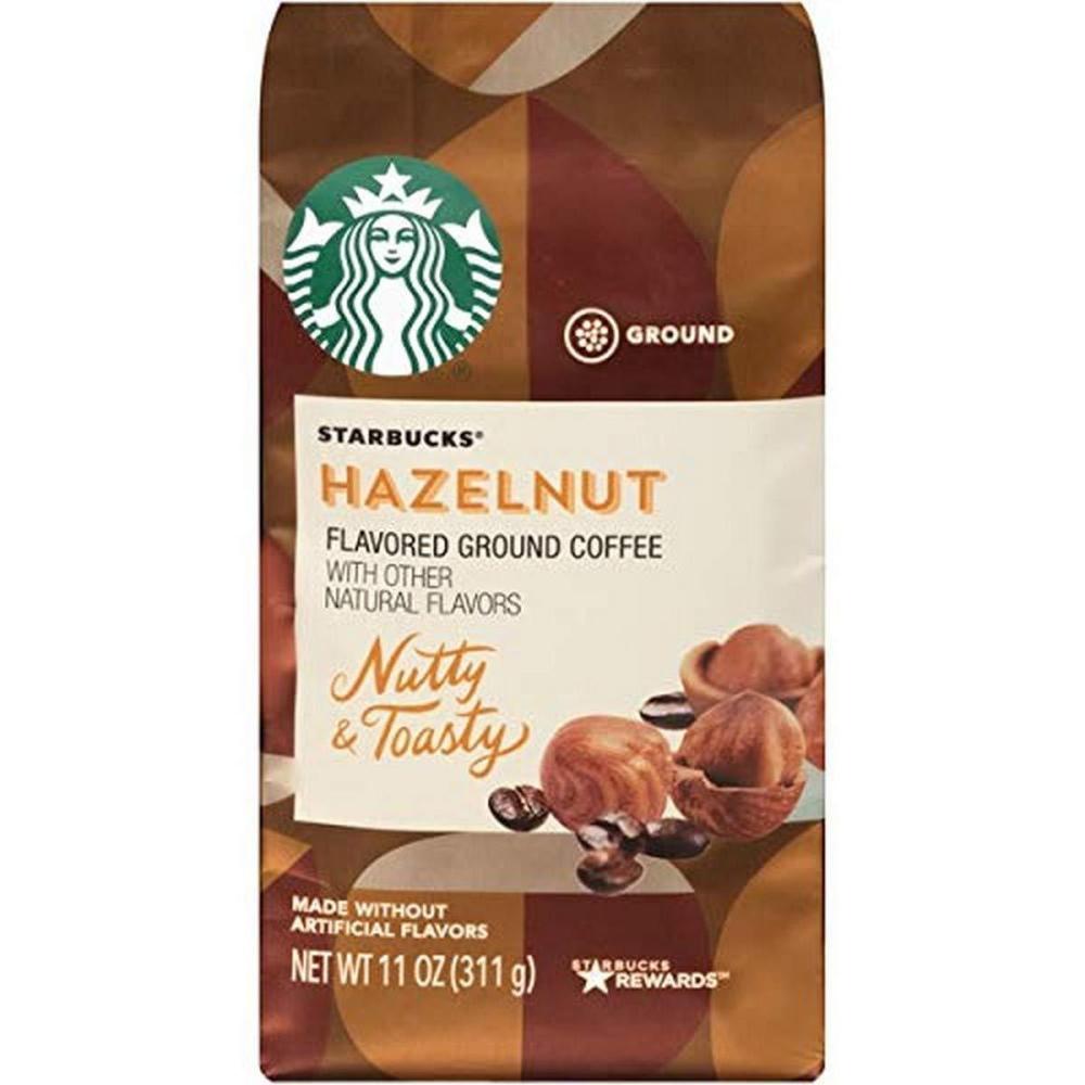 imageStarbucks Ground Coffee Medium Roast Coffee Breakfast Blend 100 Arabica 1 bag 28 ozHazelnut