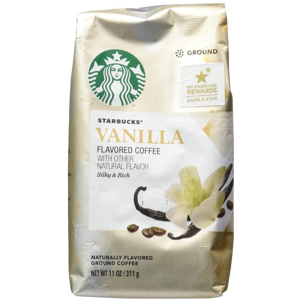 imageStarbucks Ground Coffee Starbucks Blonde Roast Coffee Veranda Blend 100 Arabica 1 bag 28 ozVelvety and Rich