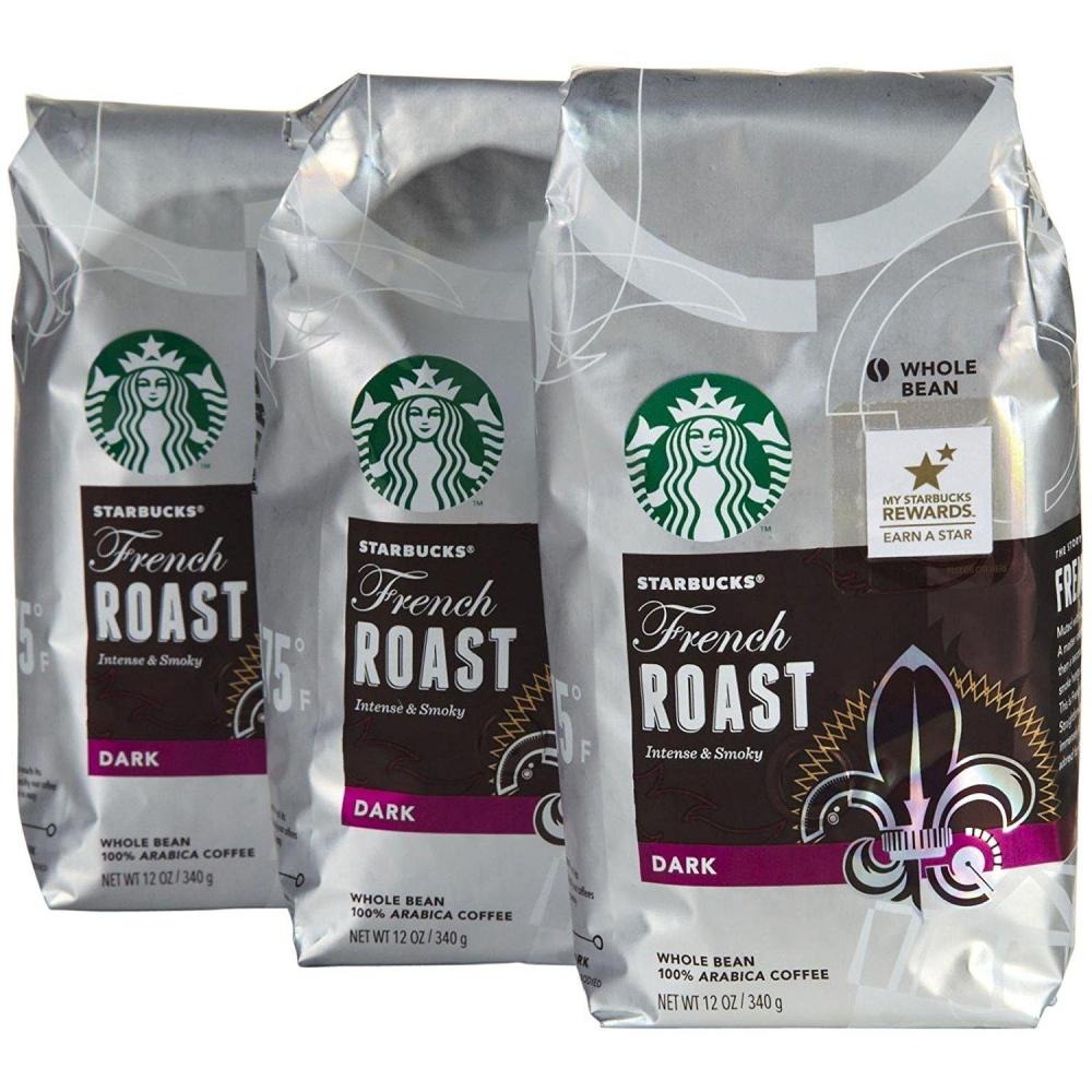 imageStarbucks Whole Bean Coffee Dark Roast Coffee Italian Roast 100 Arabica 6 bags 12 oz eachWhole Bean CoffeeExtra Bold