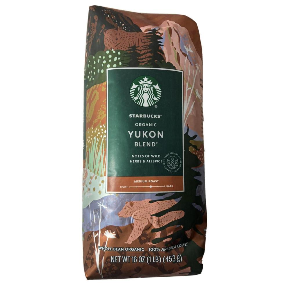 imageStarbucks Whole Bean Coffee Medium Roast Coffee Pike Place Roast 100 Arabica 1 bag 18 ozYukon Blend