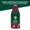 Starbucks Cold Brew Coffee Concentrate, Caramel Dolce, 100% Arabica, Multi-Serve Bottle (32 Fl Oz)(Dark Chocolate Hazelnut)