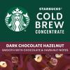 Starbucks Cold Brew Coffee Concentrate, Caramel Dolce, 100% Arabica, Multi-Serve Bottle (32 Fl Oz)(Dark Chocolate Hazelnut)