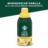 Starbucks Cold Brew Coffee Concentrate, Caramel Dolce, 100% Arabica, Multi-Serve Bottle (32 Fl Oz)(Madagascar Vanilla)