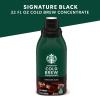 Starbucks Cold Brew Coffee Concentrate, Caramel Dolce, 100% Arabica, Multi-Serve Bottle (32 Fl Oz)(Unsweetened Black)
