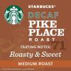 Starbucks Decaf K-Cup Coffee Pods — House Blend for Keurig Brewers — 6 boxes (60 pods total)(Decaf Pike Place)