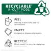 Starbucks Decaf K-Cup Coffee Pods — House Blend for Keurig Brewers — 6 boxes (60 pods total)(Decaf Pike Place)