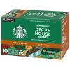 Starbucks Decaf K-Cup Coffee Pods — House Blend for Keurig Brewers — 6 boxes (60 pods total)(House Blend)