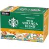 Starbucks Decaf K-Cup Coffee Pods — House Blend for Keurig Brewers — 6 boxes (60 pods total)(Veranda Blend)