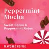 Starbucks Flavored Ground Coffee, Variety Pack, Naturally Flavored, 3 bags (11 oz each)(Peppermint Mocha)