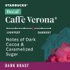 Starbucks Ground Coffee, Dark Roast Coffee, Decaf Caffè Verona, 100% Arabica, 6 bags (12 oz each)(Notes of Dark Cocoa and Caramelized Sugar)