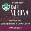 Starbucks Ground Coffee, Dark Roast Coffee, Italian Roast, 100% Arabica, 3 bags (12 oz each)(Dark Cocoa and Caramelized Sugar)