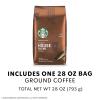 Starbucks Ground Coffee, Medium Roast Coffee, Breakfast Blend, 100% Arabica, 1 bag (28 oz)(Cocoa and Toffee)
