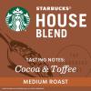 Starbucks Ground Coffee, Medium Roast Coffee, Breakfast Blend, 100% Arabica, 1 bag (28 oz)(Cocoa and Toffee)