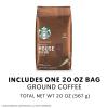 Starbucks Ground Coffee, Medium Roast Coffee, Breakfast Blend, 100% Arabica, 1 bag (28 oz)(House blend)