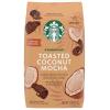 Starbucks Ground Coffee, Medium Roast Coffee, Breakfast Blend, 100% Arabica, 1 bag (28 oz)(Toasted Coconut Mocha)