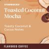 Starbucks Ground Coffee, Medium Roast Coffee, Breakfast Blend, 100% Arabica, 1 bag (28 oz)(Toasty Coconut and Cocoa)
