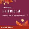 Starbucks Ground Coffee, Medium Roast Coffee, Fall Blend, 100% Arabica, Limited Edition, 1 Bag (17 Oz)(Fall Blend)