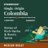 Starbucks Ground Coffee, Medium Roast Coffee, Fall Blend, 100% Arabica, Limited Edition, 1 Bag (17 Oz)(Notes of Toasted Walnut and Herbs)