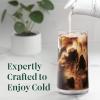 Starbucks Ground Coffee, Medium Roast Iced Coffee Blend, Signature Black, 100% Arabica, 6 Bags (12 oz Each)