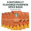 Starbucks Ground Coffee, Starbucks Blonde Roast Coffee, Veranda Blend, 100% Arabica, 1 bag (28 oz)(Pumpkin Spice)