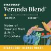 Starbucks Ground Coffee, Starbucks Blonde Roast Coffee, Veranda Blend, 100% Arabica, 1 bag (28 oz)(Veranda)
