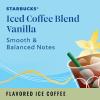 Starbucks K-Cup Coffee Pods, Iced Coffee Blend, Vanilla Naturally Flavored for Keurig Brewers, 100% Arabica, 6 Boxes (60 Pods Total)(Vanilla)