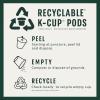 Starbucks K-Cup Coffee Pods, Medium Roast Coffee, Pike Place Roast for Keurig Brewers, 100% Arabica, 4 boxes (96 pods total)(Breakfast Blend)