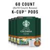 Starbucks K-Cup Coffee Pods, Medium Roast Coffee, Pike Place Roast for Keurig Brewers, 100% Arabica, 4 boxes (96 pods total)(Colombia)
