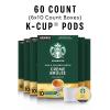 Starbucks K-Cup Coffee Pods, Medium Roast Coffee, Pike Place Roast for Keurig Brewers, 100% Arabica, 4 boxes (96 pods total)(Crème Brulee)