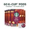 Starbucks K-Cup Coffee Pods, Medium Roast Coffee, Pike Place Roast for Keurig Brewers, 100% Arabica, 4 boxes (96 pods total)(Fall Blend)