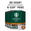 Starbucks K-Cup Coffee Pods, Medium Roast Coffee, Pike Place Roast for Keurig Brewers, 100% Arabica, 4 boxes (96 pods total)(Pike Place)