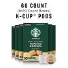 Starbucks K-Cup Coffee Pods, Medium Roast Coffee, Pike Place Roast for Keurig Brewers, 100% Arabica, 4 boxes (96 pods total)(Toasted Graham)