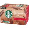Starbucks K-Cup Coffee Pods, Vanilla Flavored Coffee, Naturally Flavored, 100% Arabica, 6 boxes (60 pods total)(Cinnamon Dolce)