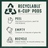 Starbucks K-Cup Coffee Pods, Vanilla Flavored Coffee, Naturally Flavored, 100% Arabica, 6 boxes (60 pods total)(Hazelnut)