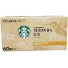 Starbucks K-Cup Coffee Pods, Vanilla Flavored Coffee, Naturally Flavored, 100% Arabica, 6 boxes (60 pods total)(Veranda Blend)