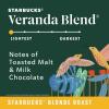 Starbucks VIA Instant Coffee, Light Roast Coffee, Veranda Blend, 100% Arabica, Single-Serve, 1 Box (50 Packets)(Veranda)
