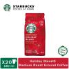 Starbucks Whole Bean Coffee, Medium Roast Coffee, Pike Place Roast, 100% Arabica, 1 bag (18 oz)(Holiday Blend)