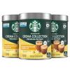 Starbucks Crema Collection Premium Instant Salted Caramel Flavored Instant Coffee, 100% Arabica Beans, 3 Tins (7.12 Oz Each)(Vanilla)