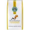 Starbucks Dark Roast Ground Coffee, Variety Pack, 3 bags (12 oz each)(Caramel)