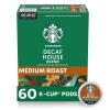 Starbucks Decaf K-Cup Coffee Pods — House Blend for Keurig Brewers — 6 boxes (60 pods total)(Decaf House)