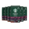 Starbucks Ground Coffee, Dark Roast Coffee, French Roast, 100% Arabica, 6 bags (18 oz each)