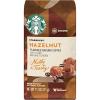 Starbucks Ground Coffee, Medium Roast Coffee, Breakfast Blend, 100% Arabica, 1 bag (28 oz)(Hazelnut)