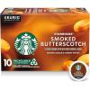 Starbucks K-Cup Coffee Pods, Dark Roast Coffee, Sumatra for Keurig Brewers, 100% Arabica, 6 boxes (60 pods total)(Smoked Butterscotch)
