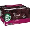 Starbucks K-Cup Coffee Pods, Dark Roast Coffee Variety Pack for Keurig Brewers, 100% Arabica, 1 Box (96 Pods)(French roast)