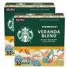 Starbucks K-Cup Coffee Pods, Dark Roast Coffee Variety Pack for Keurig Brewers, 100% Arabica, 1 Box (96 Pods)(Veranda Blend)