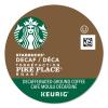 Starbucks K-Cup Coffee Pods, Medium Roast Coffee, Decaf Pike Place Roast, 100% Arabica, 4 boxes (96 pods total)(Decaf Pike Place)