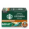 Starbucks K-Cup Coffee Pods, Medium Roast Coffee, Pike Place Roast for Keurig Brewers, 100% Arabica, 4 boxes (96 pods total)(Colombia)