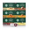 Starbucks K-Cup Coffee Pods, Medium Roast Coffee, Pike Place Roast for Keurig Brewers, 100% Arabica, 4 boxes (96 pods total)(Flavored Variety Pack)