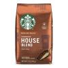 Starbucks Whole Bean Coffee, Medium Roast Coffee, Breakfast Blend, 100% Arabica, 6 bags (12 oz)(House Blend)